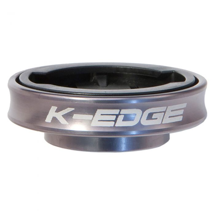 K-Edge Gravity Cap Mount for Garmin Edge - Gunmetal K-Edge Gravity Cap Mount for Garmin Edge - Gunmetal