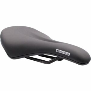 Madison Flux E Sweep Saddle - Black