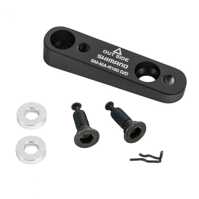 Shimano Disc Brake Adaptors for Flat Mount Forks and Frames - 160mmFlat MountFlat Mount Frame Shimano Disc Brake Adaptors for Flat Mount Forks and Frames - 160mmFlat MountFlat Mount Frame