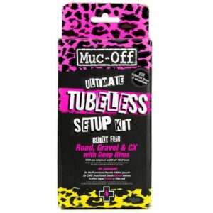Muc-Off Ultimate Tubeless Setup Kit - Road/Gravel/CX 60mm Valves