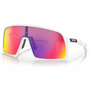 Oakley Sutro Sunglasses - Matte White Frame / Prizm Road Lens