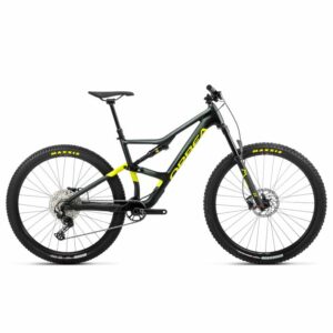 Orbea Occam H30 Full Suspension Mountain Bike - 2023 - Metallic Dark Green-Lime Green (Matt)
