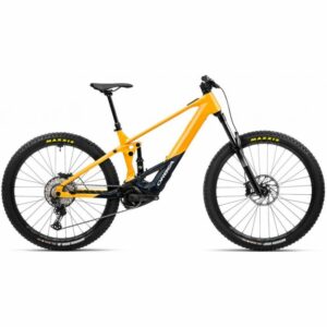 Orbea Wild H20 Full Suspension e-Bike - 2023 - Corn Yellow Metallic Midnight Black Gloss