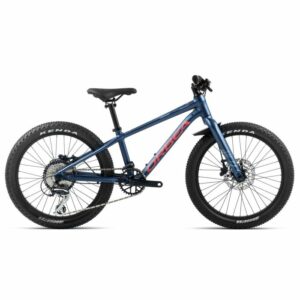 Orbea MX 20 Team Disc Kids Bike - 2024 - Moondust Blue - Red (Matt)