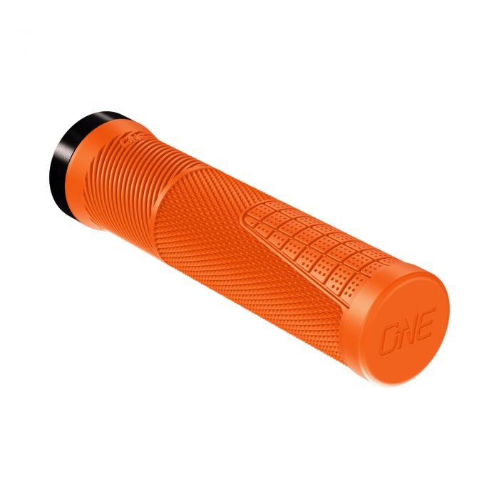 OneUp Components Thin Lock-On Grips - Orange OneUp Components Thin Lock-On Grips - Orange