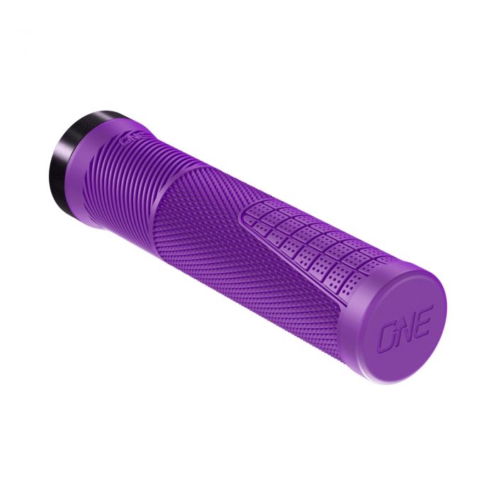 OneUp Components Thin Lock-On Grips - Purple OneUp Components Thin Lock-On Grips - Purple