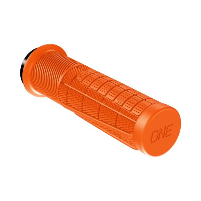 OneUp Components Thick Lock-On Grips - Orange OneUp Components Thick Lock-On Grips - Orange