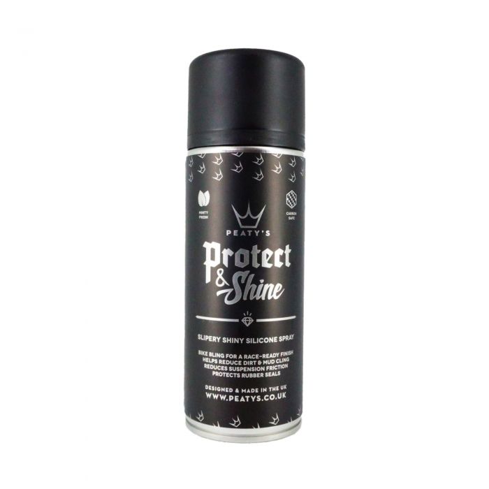 Peaty's Protect & Shine Silicone Spray - 400ml Peaty's Protect & Shine Silicone Spray - 400ml