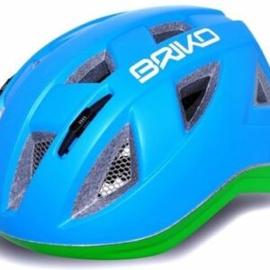 BRIKO PAINT KIDS HELMET Blue/ Lime  48-54 Small
