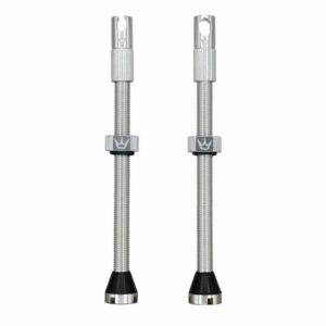 Peaty's x Chris King Tubeless MK2 Valves - 80mmSilver