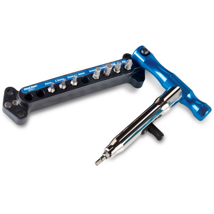 Park Tool QTH-1 Quick Change Bit Driver Set Park Tool QTH-1 Quick Change Bit Driver Set