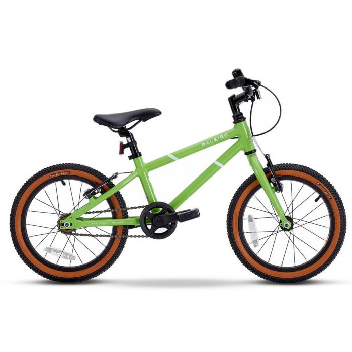 Raleigh Pop 16 Kids Bike - Green Raleigh Pop 16 Kids Bike - Green