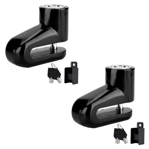 2X Security Anti-Theft Brake Wheel Disc Rotor Locks 2X Security Anti-Theft Brake Wheel Disc Rotor Locks