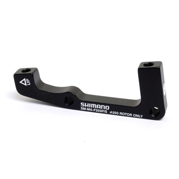 Shimano Disc Brake Adaptors for Post Mount Calipers - 203mm Front IS Mount Shimano Disc Brake Adaptors for Post Mount Calipers - 203mm Front IS Mount