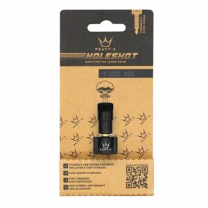 Peaty's Holeshot CO2 Tyre Inflator Head - Black