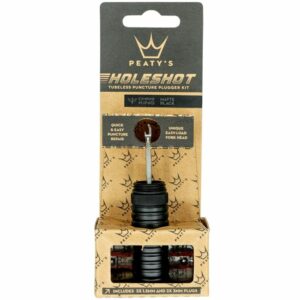 Peaty's Holeshot Tubeless Puncture Plugger Kit - Black
