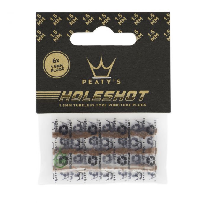 Peaty's Holeshot Tubeless Puncture Plugger Refill Pack - 1.5mm Peaty's Holeshot Tubeless Puncture Plugger Refill Pack - 1.5mm