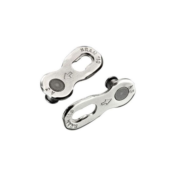 SRAM Powerlock Silver Chain Connector - 11 Speed SRAM Powerlock Silver Chain Connector - 11 Speed