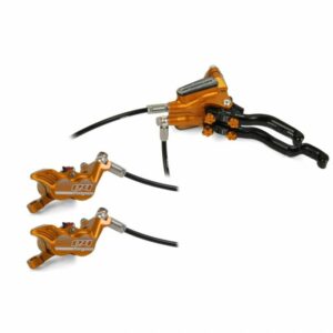 Hope Technology Tech 3 E4 Duo Hydraulic Disc Brake - Orange