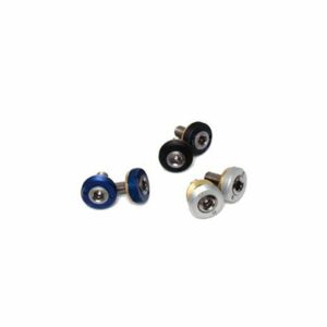 TA Self Extracting Crank Bolts And Dust Cap - Silver