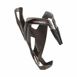 Elite Custom Race Plus Resin Bottle Cage - Titanium / Black