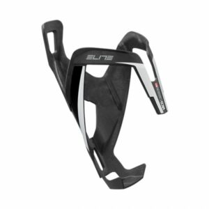 Elite Vico Carbon Bottle Cage - Matt Black / White