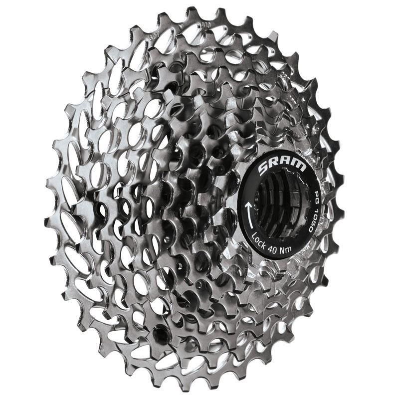 SRAM PG1050 10 Speed Cassette 12-32 SRAM PG1050 10 Speed Cassette 12-32