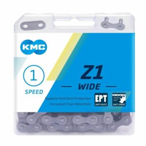 KMC: Z1 EPT Wide Chain 112L/128L -  Silver - 112L