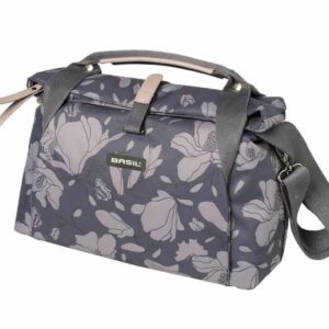 Basil Handlebarbag beautifully decorated with flow