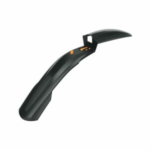 SKS SHOCKBLADE FRONT MUDGUARD: BLACK/BLACK