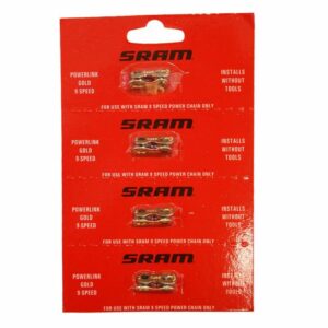 SRAM 9spd Powerlink Gold (4pcs)