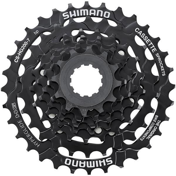 Shimano Alivio CS-HG200 7-speed cassette 12 - 32T Shimano Alivio CS-HG200 7-speed cassette 12 - 32T