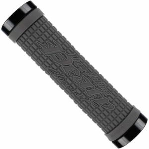 Lizard Skins Dual-Clamp Lock-On Peaty Grips - Graphite