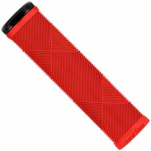 Lizard Skins Single Clamp Lock-On Strata Grips - Candy Red